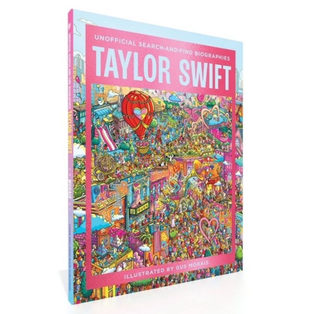 Taylor Swift Unofficial Search-and-Find Biographies by Gus Morais Hardcover NWT